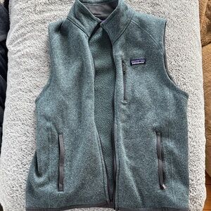 Patagonia Men's Blue/Gray Fleece Vest